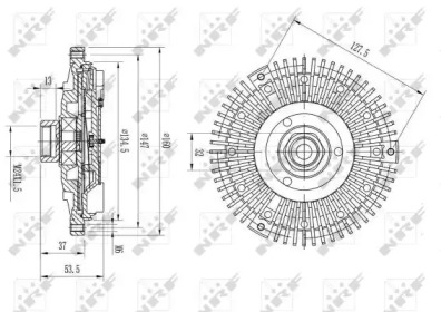 WILMINK GROUP wg1720979 -  Сцепление, вентилятор радиатора
